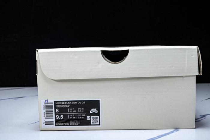 nike sb dunk low  Svp*me 94 camper green  hq8487-300