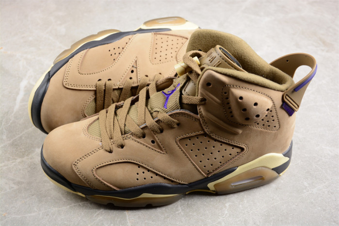 Air Jordan 6 WMNS Gore-Tex “Brown Kelp” FD1643-300