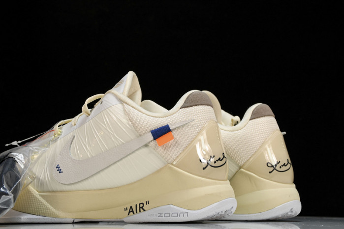 Nike Kobe 5 Protro Undefeated Rice White  DB4796-101