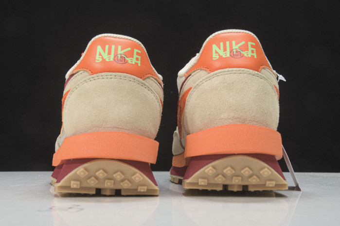 Nike LDWaffle CLOT sacai Net Orange Blaze DH1347-100