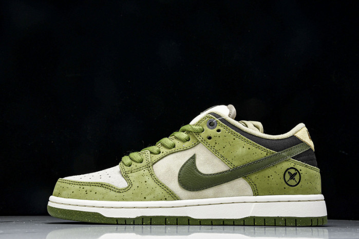 Yuto Horigome × Nike SB Dunk Low Pro QS Matcha HF8022-300