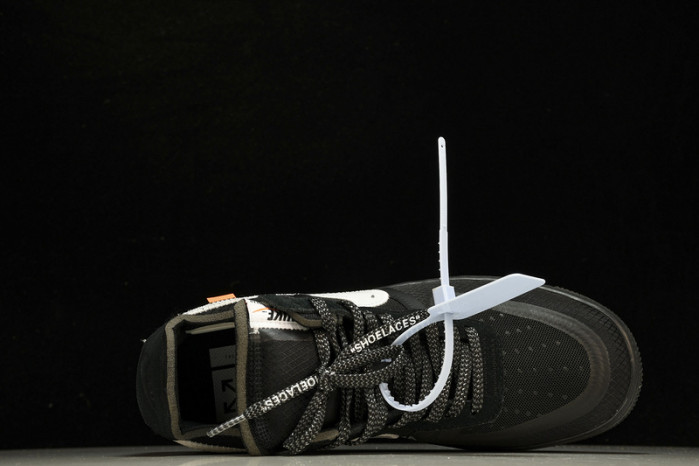 NikeAir Force 1 Low OF Black White AO4606-001