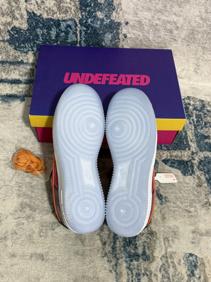 Nike Air Force 1 Low SP Undefeated Multi-Patent Total Orange DV5255-400