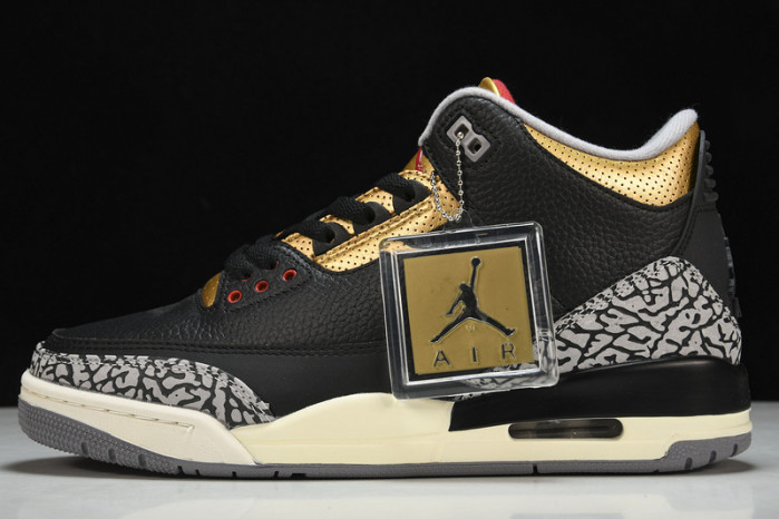 Air Jordan 3 Retro "Black Gold"   CK9246-067