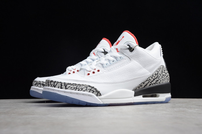 Air Jordan 3 Retro Free Throw Line White Cement 923096-101