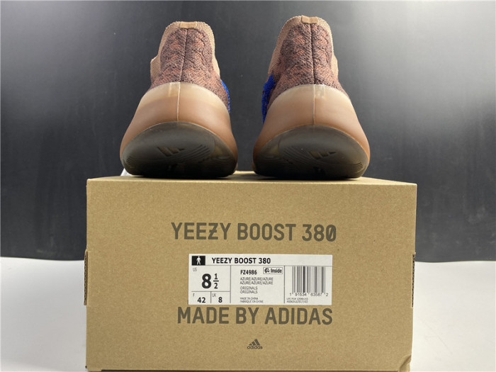 ad1d*s  Y**zy boost 380 azure fz4986