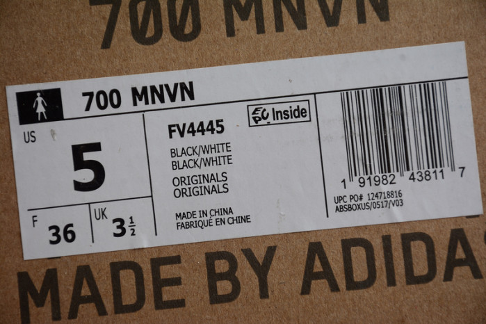 ad1d*s Y**zy boost 700 mnvn black and white  fv4445