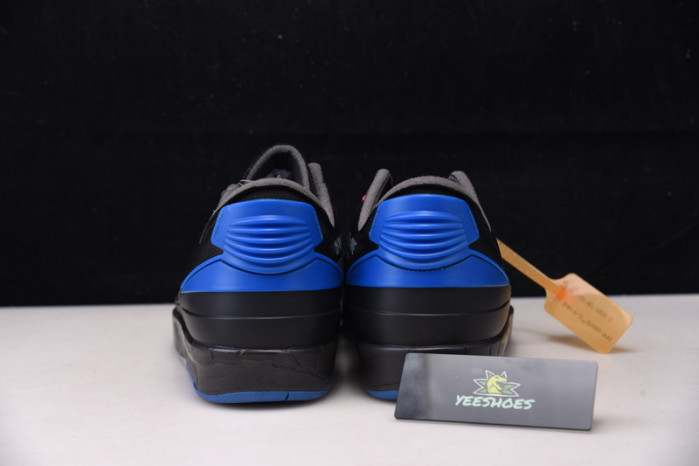 Air Jordan 2 Retro Low SP OF Black Blue DJ4375-004