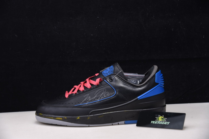 Air Jordan 2 Retro Low SP OF Black Blue DJ4375-004