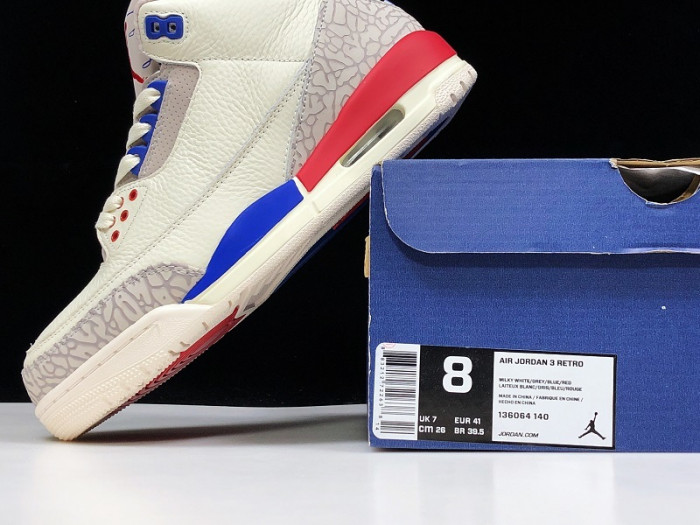 Jordan 3 Retro International Flight  136064-140